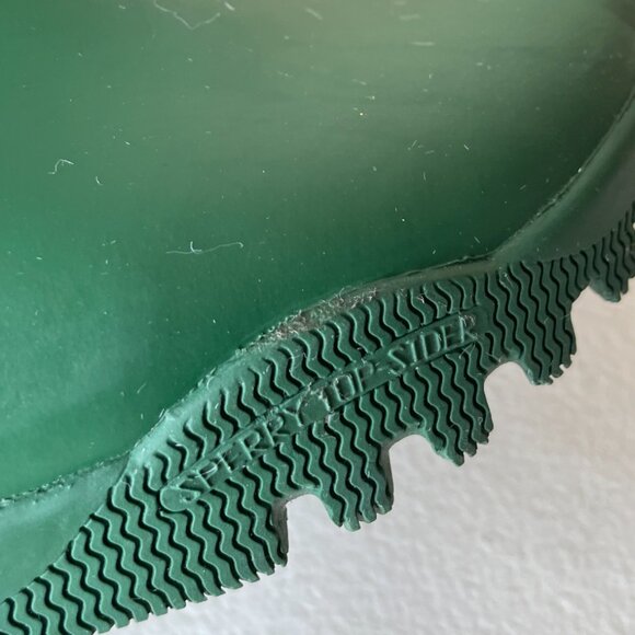 Sperry Top-Sider Nellie Green Waterproof Rubber Rain Boots Size 5 - Picture 12 of 16